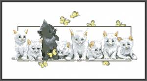 Схема Котята Butterfly Kittens