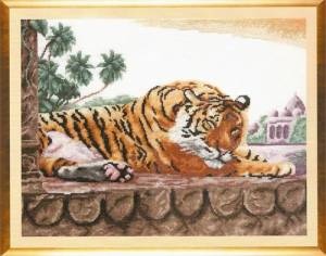 Схема Бенгальский тигр