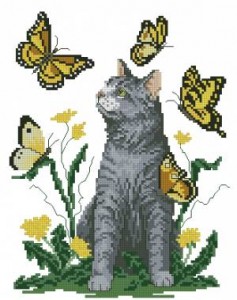 Схема Кот и бабочки