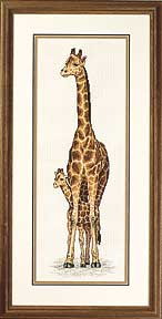 Схема Жираф и жирафик (Giraffe Mother and Baby)