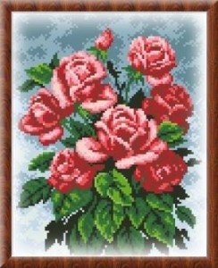 Схема Красные розы