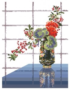 Схема Восточная ваза / Oriental Vase