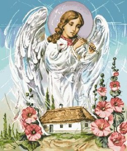 Схема Икона Ангел-хранитель по картине Охапкина