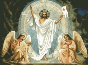 Схема Икона Воскресение Господне