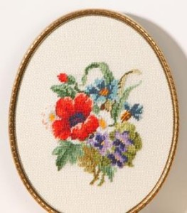Схема Васильки с маками / Wiehler 3678-0 Cornflowers with Poppies