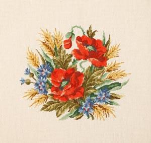 Схема Букет диких цветов / Wiehler 3674-6 Bouquet of Wild Flowers