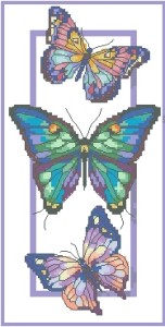 Схема Три бабочки