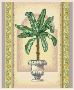 Схема Элегантная пальма