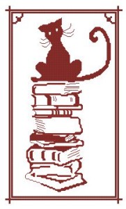 Схема Кошка на книгах