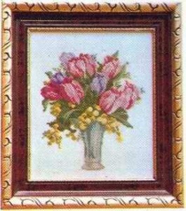 Схема Тюльпаны в вазе