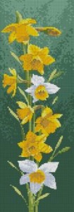 Схема Нарциссы панель / Daffodils panel