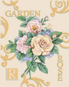 Схема Розарий / Rose Garden Cuttings