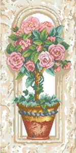Схема Розовое дерево / RoseTopiary