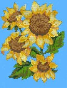 Схема Подсолнухи / Sunflower Drama