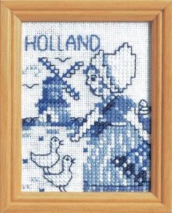 Схема Голландский пейзаж / Scene of Holland