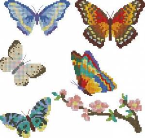 Схема Пять бабочек
