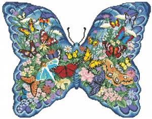 Схема Бабочка из бабочек