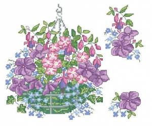 Схема Цветы в горшке / Carolinn Palmer Florals