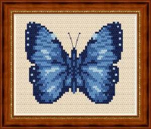 Схема Голубая бабочка / Motyl Niebieski
