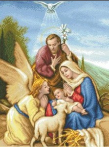 Схема Икона Рождество Христово (католическая)