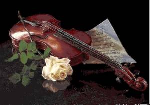 Схема Скрипка и роза