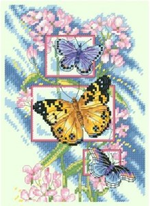 Схема Цветение бабочек / Blossoms and Butterflies