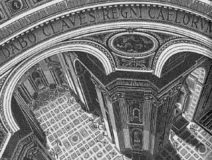 Схема Церковь св. Петра в Риме / St.Peter's, Rome