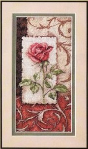 Схема Одинокая роза / Single Rose