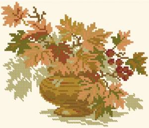 Схема Осенний букет