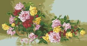Схема Роза очарования / G 660 Farmecul trandafirilor