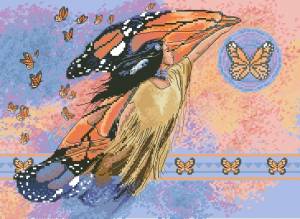 Схема На крыльях бабочки / On Batterfly Wings