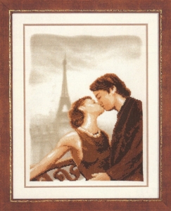 Схема Любовь в большом городе (Пара в Париже)