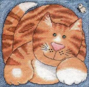 Схема Лапа / Ginger Tabby Cat