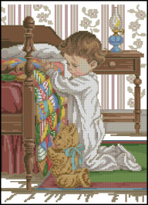 Схема Молитва малыша