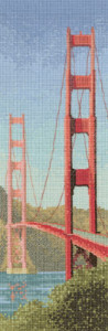 Схема Мост Золотые ворота / Golden Gate Bridge