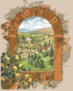 Схема Мечтая о Тоскане / Dreaming of Tuscany