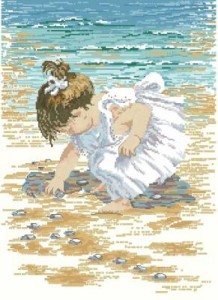 Схема Девочка у моря