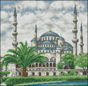 Схема Голубая мечеть