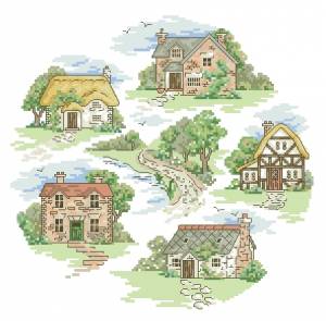 Схема Коттеджи мечты / Dream Cottages