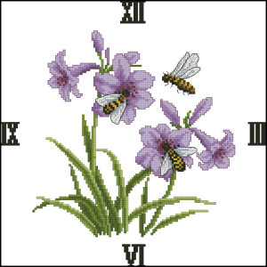 Схема Пчелы и цветы