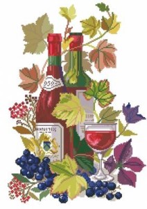 Схема Красное вино
