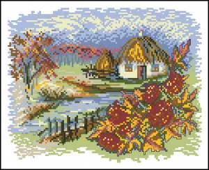 Схема Осенний домик 