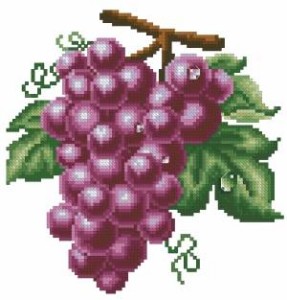 Схема Виноград красный