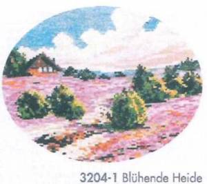 Схема Цветущий вереск / Bluhende Heide