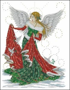 Схема Рождественская фея