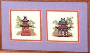 Схема Восточные пагоды / Oriental Reflections Pagodas