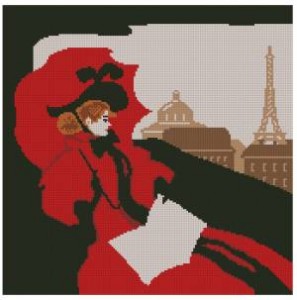 Схема Прекрасная дама / Bonjour, Paris!