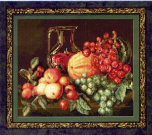 Схема Натюрморт с фруктами