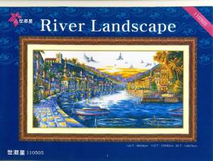 Схема Речной пейзаж / River Landscape