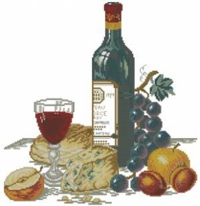 Схема Сыр и красное вино